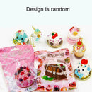 DIY homemade cake finished jewelry pendant random blind bag ice cup cake go G8C7