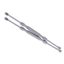 2Pcs Stainless steel earpick ear wax stick remover curette cleaner ear cleaniME