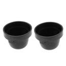 2 Pack Car Vehicle Headlight Seal Dustproof Cover Headlamp Dust Cap