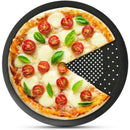 Pizza Baking Pan, Nonstick Pizza Pan With Holes,Steel Round Crispy Crust Pi