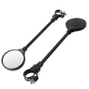 Bicycle Adjustable Handlebar Convex Rear View Mirrors Bike Rearview Mirror