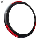 Dragon Design Leather Auto Car Steering Wheel Cover Anti-Catch Holder Protector