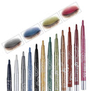 Menow Makeup Set 12Color/Kit Waterproof Eye Shadow Pencil Rotate Eyeliner L C3H8