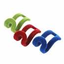 12pcs Novelty Anti-slip Mini Flocking Clothes Rack Hanger Hooks (Random Col G7G3