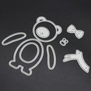 Bear Cutting Dies Stencil DIY Scrapbooking Embossing Paper Card Craft
