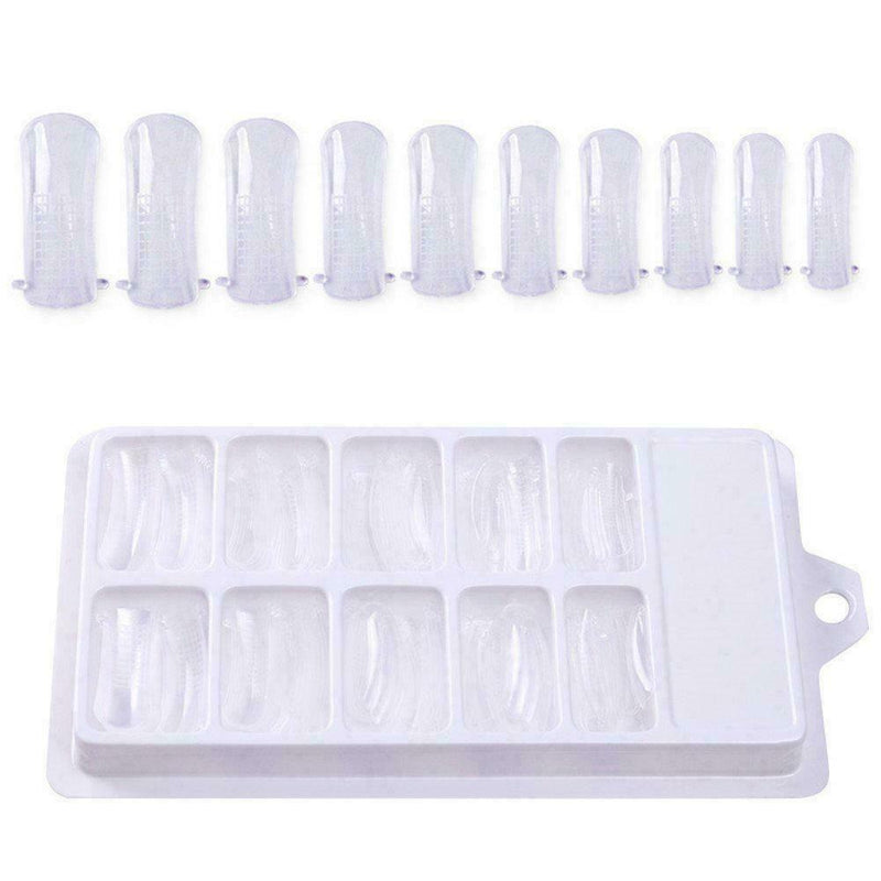 Poly Gel Nails Builder Extension Tips Clear UV Brush Gel Mold Tips PolyGel L8I5