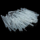 100PCS 3ML Disposable Plastic Eye Dropper Set Transfer Graduated Pipettes LJAU