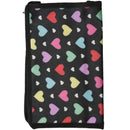 Cute Colorful Love Heart Polyester Comestic Makeup Storage Travel Bath Orga B8Y1