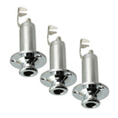 3PCS Guitar Strap Lock Jack End Pin Output Input Jack for Bass Guitar