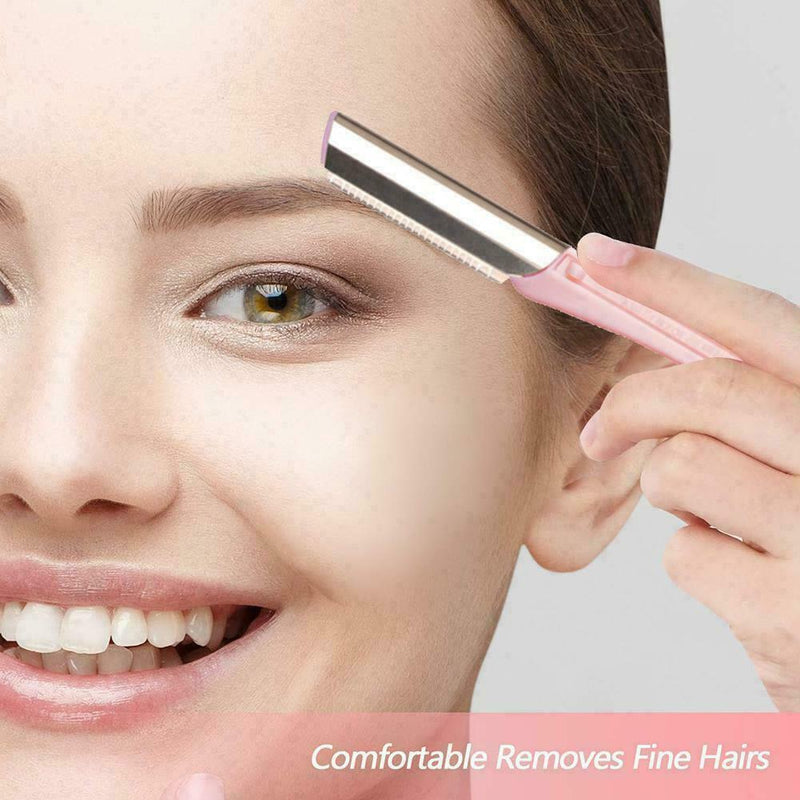 Simple Eyebrow Lip Razor Trimmer Blade Shaver Hair Remover New Facial F0O6
