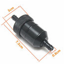 2x 6mm/8mm Mini Gas Hose Line Fuel Filter for Dirt Pocket Bike Quad