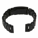 18 CM Steel Bracelet for Watch Black with Loop Anse 20MM