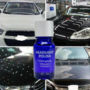 Car Headlight Lens Restoration System Repair Plastic Light Polishing Cleaner Kit