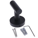Stainless steel black painting towel hook wall coat hanger round sase bathroo Cy
