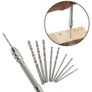 50 Pcs HSS High Speed Steel Building Drill Bit Set Tool 1/1.5/2/2.5/3mm W2U6