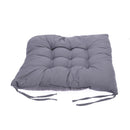 Soft Cotton Seat Cushion Winter Home Office Bar Chair Cushion(Grey)