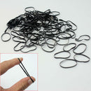 Wholesale 100Pcs Mini Hair Tie Rasta Scrunchy Dread Hair Head Rubber Band Braids