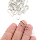20 Pcs Stainless Steel Photos Clip File Clip Gourd C â„–[