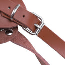 Leather muzzle dog muzzle adjustable muzzle dog muzzle basket bite anti-mou