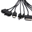 Universal 10 in 1 Multi-Function Cell Phone Game USB Charging Cable ChargerO Cy