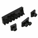 7 String Locking Nut Electric Guitar Nut Tremolo Bridge 48mm (Black) Z1H5