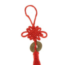 Qing Dynasty Red Chinese Knot Luck Coins Wealth Home Decor Ornament style 7