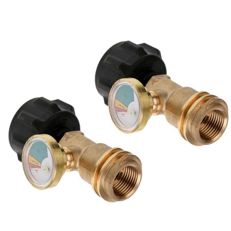 2pcs Propane Tank Gauge Level Indicator/Leak Detector for Propane