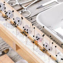 100x  Steel Insect Pins Specimen for School Lab Entomology Dissection Suppl J2A2