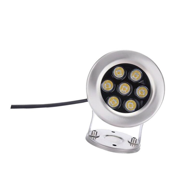 7W LED Flood Light Outdoor Underwater Spot Light Pond Lamp Warm White