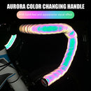 Color-Changing Bike Handlebar Tape EVA PU Cycling Handle Security Belt Wrap A