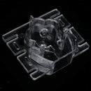 Flowers Shape Plastic Candle Mould Soap DIY Tool Craft Clay Mold Transparent