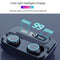 Wireless Bluetooth 5.1 TWS Earphone LED Display, IPX7 and 3300 mAh LED Smart