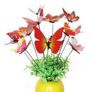 24 Pieces Butterfly Garden Stake Ornaments Patio Decor Butterfly Party Supplies