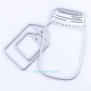 3Pcs Wishing Bottle Cutting Dies Stencil DIY Scrapbooking Paper Card Album Decor