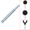 75mm Stainless Steel Percussion Massage Tip Extension Rod Massager Bit Tip Set