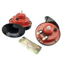 2 Pieces Double Sound Schneckenhorn Electric Air Horn For 12V Motorcycle Car