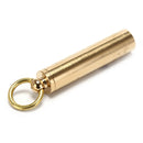 10mm brass EDC Emergency Safety Survival Whistle Keychain For Camping Tools M&O