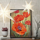 5D DIY Full Drill Diamond Painting Flower Cross Stitch Embroidery Ornament