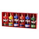 Carousel Horse Ornaments Mini Beautiful Wooden Xmas Children Gift Toys  Gift Hn