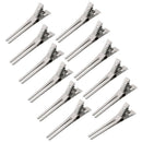 50Pcs Double Prong Alligator Hair Clips Curl Metal For Women Durable Wholesale