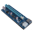 PCI-E1X to 16X Riser Card Extension Line USB3.0 Data Line Power Ca OZ
