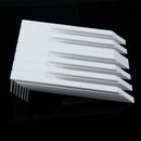 52Pcs New Piano Keytops White Plastic Keytops Kit + Fronts Replacement Key Tops