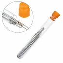 Steel Needles For Yarn Knitting Sewing Decorative Large With Crochet w/ Eye B2T5