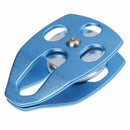30kn Rope pulley great rea Simple / Double For Tree Climbing Lifting - One