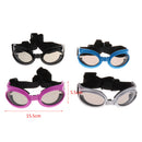 Pet Dog Wind Sunglasses Eye Wear Protection Goggles Adjustable Strap Black