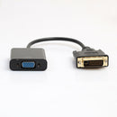 DVI-D 24+1 to VGA HDTV Converter Monitor Cable 1080P for PC Display Card