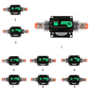 Power Battery Charger Circuit Breaker In-Line Manual Reset Switches  Automobile