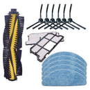 Roller Brush x1+ Filter x 2+ Mop Cloth x 5+ Side Brush x 6 for Ilife V7S Sp