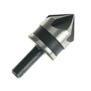 3pcs 12-19mm 5 Flutes HSS 1/4 Inch Round Shank Countersink Drills  Power Tool  Z