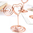 20pcs Mini Place Card Holders Table Number Stands Table Card Holder Wire Ta